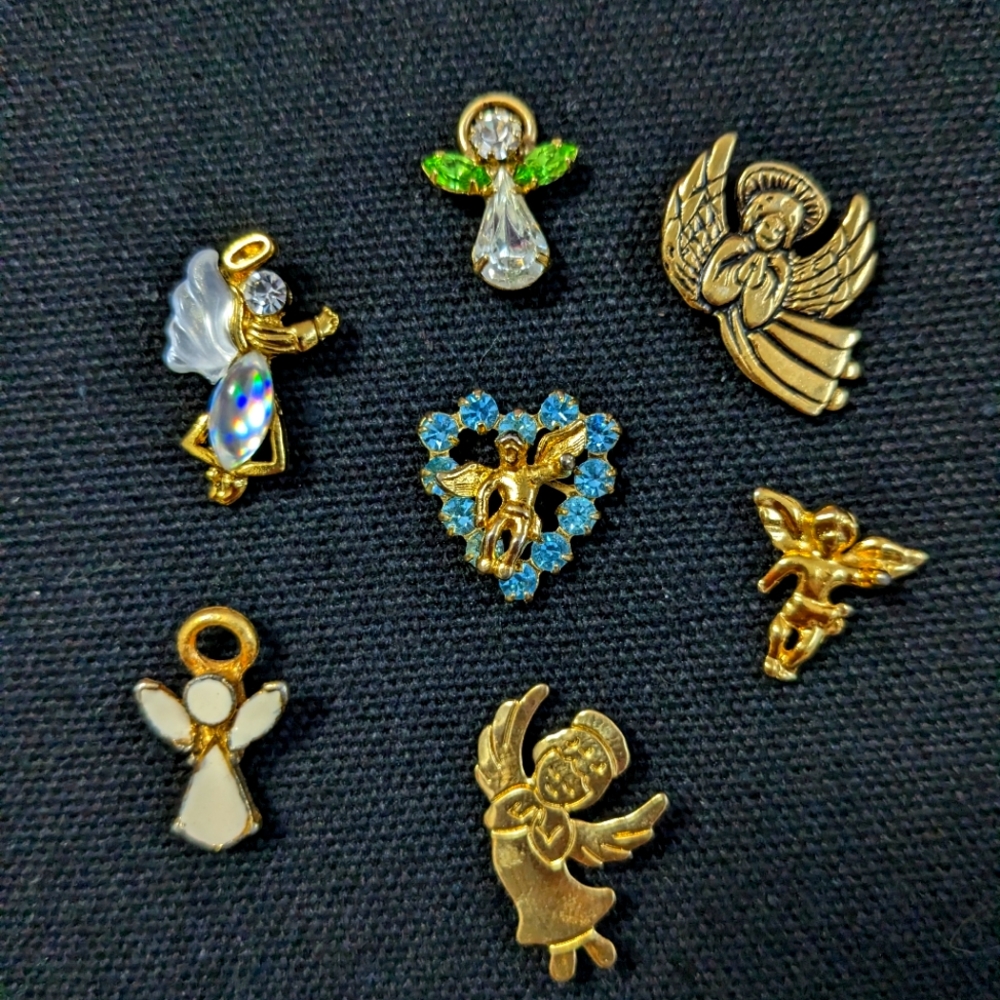 Bundle of 9 Sweet little Angel Pins
